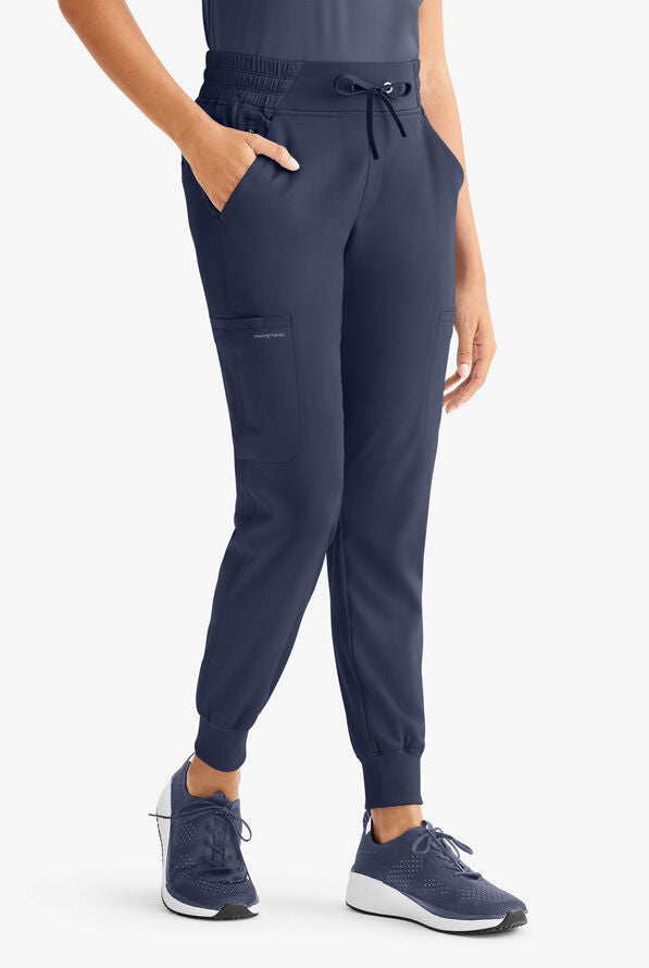 Rhea Women's 6-Pocket STRETCH Cargo Jogger Scrub Pants