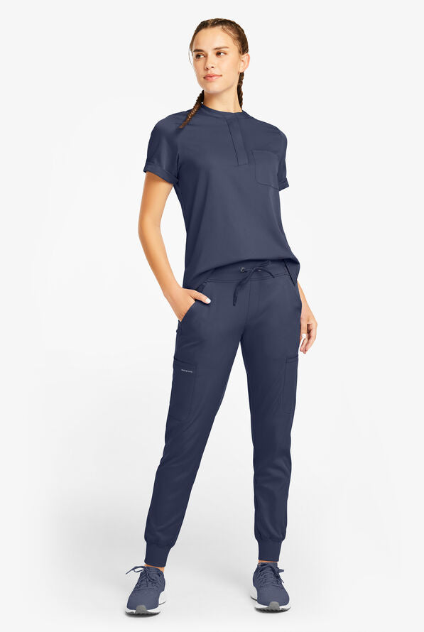 Rhea Women's 6-Pocket STRETCH Cargo Jogger Scrub Pants