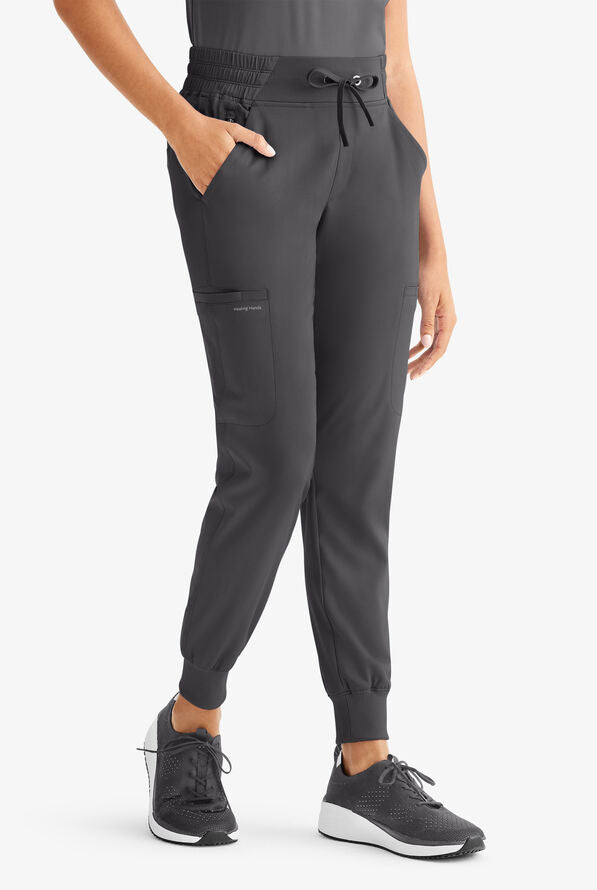 Rhea Women's 6-Pocket STRETCH Cargo Jogger Scrub Pants