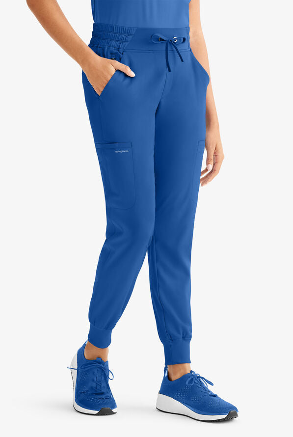 Rhea Women's 6-Pocket STRETCH Cargo Jogger Scrub Pants