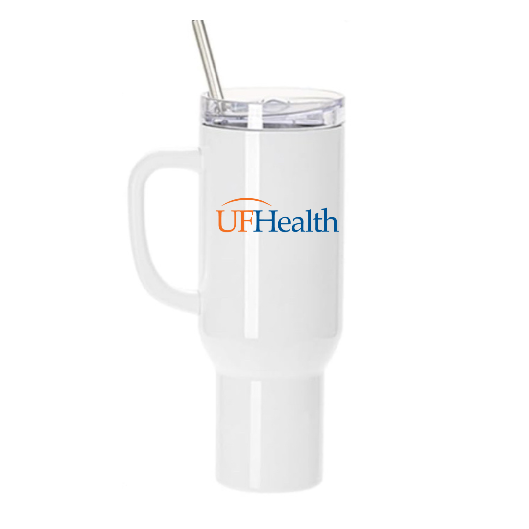 40oz White UF Tumbler