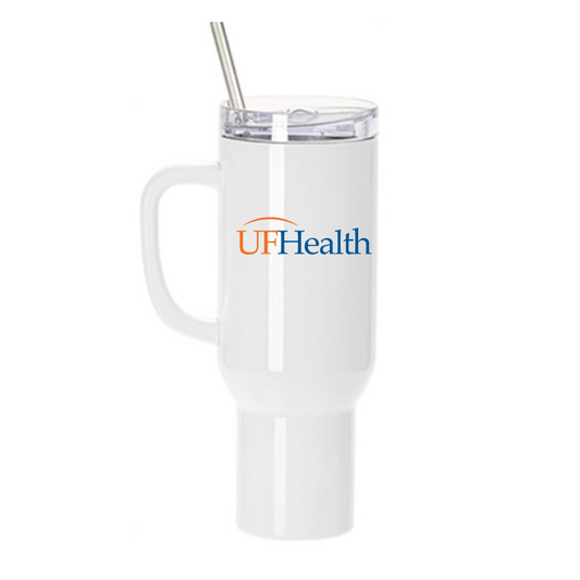 40oz White UF Tumbler